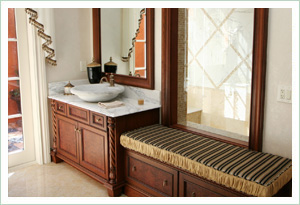 ABS - A Bathroom Solution - A bathroom with a low sink 